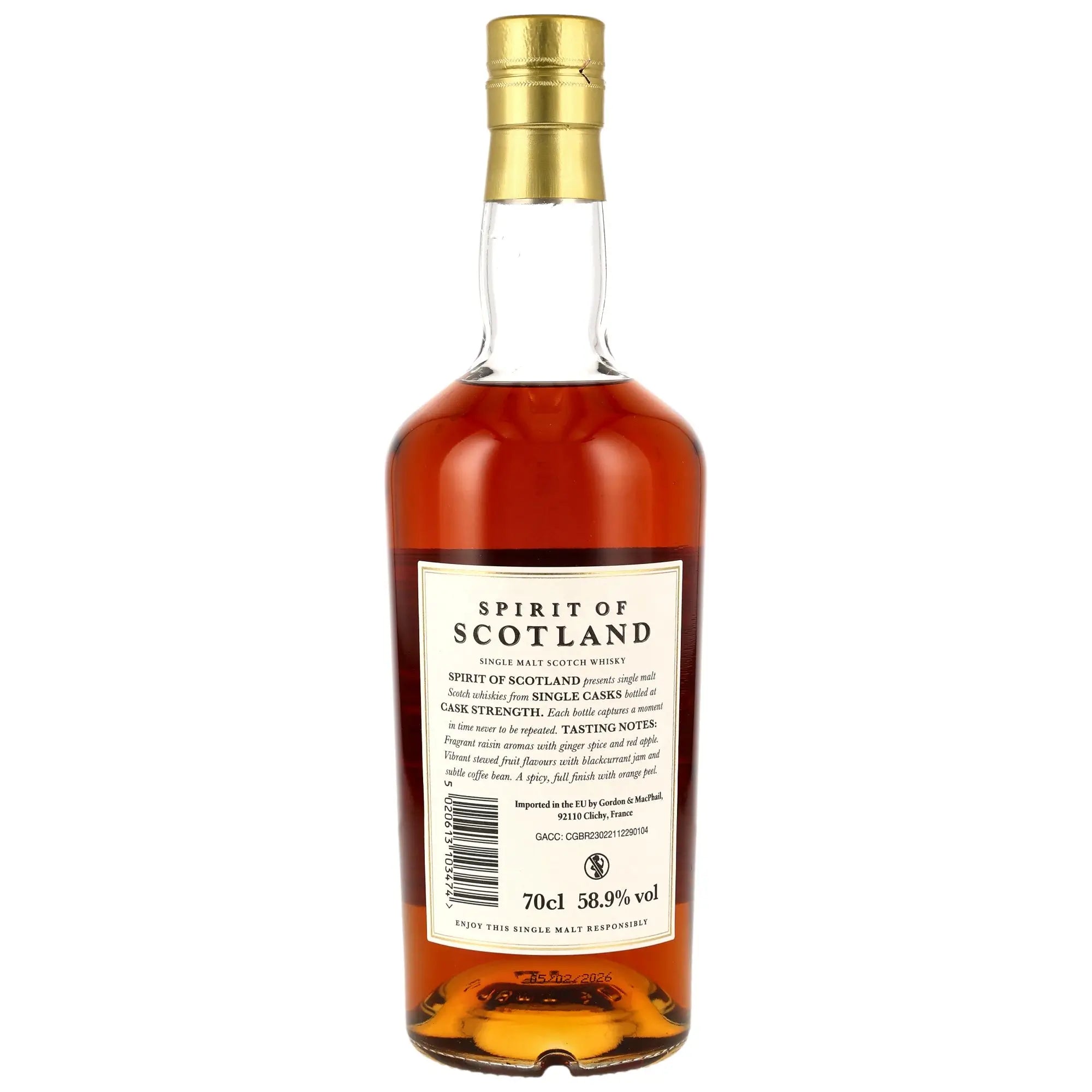 Glen Grant Spirit of Scotland 12 Jahre 2013/2026 Whisky von Gordon & MacPhail