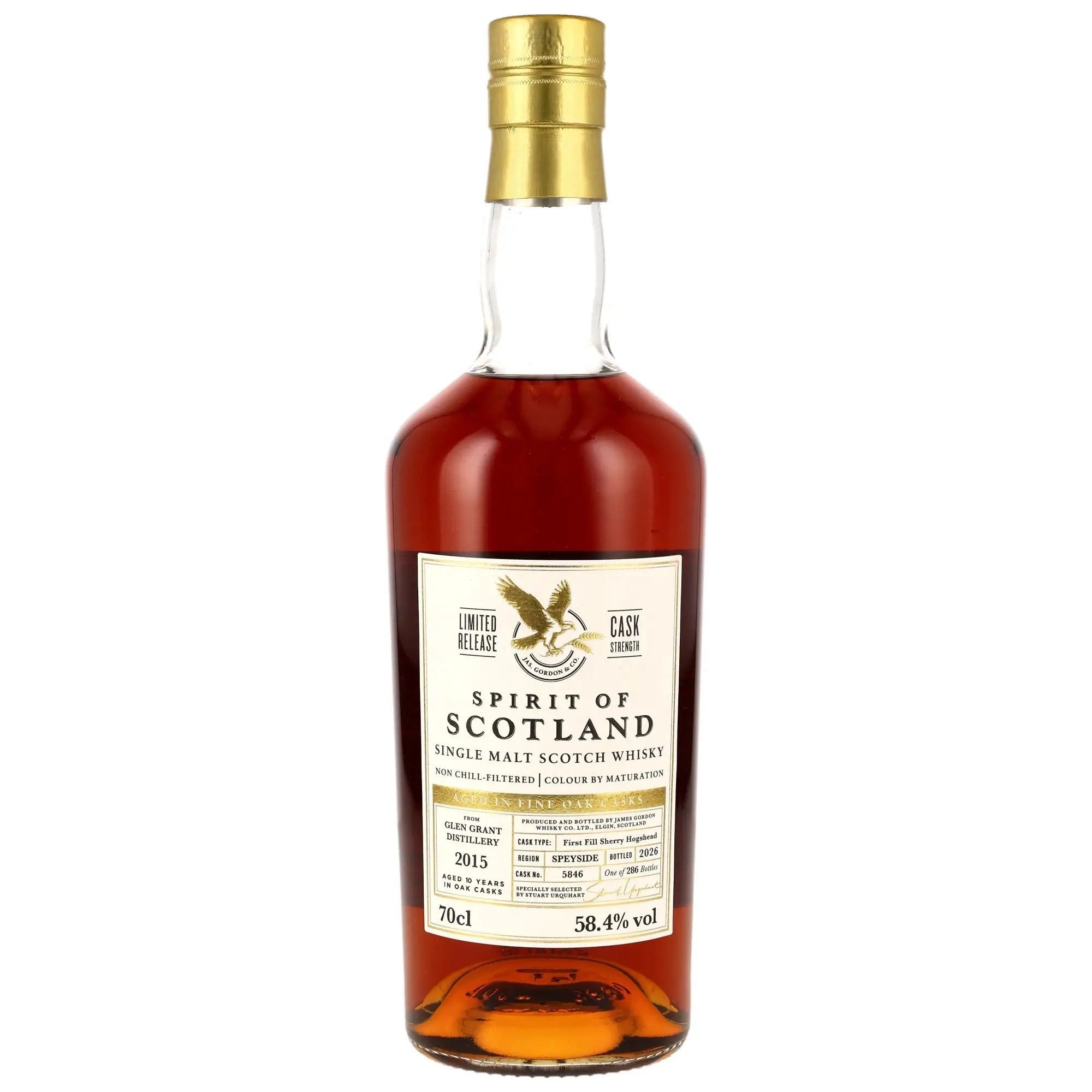 Glen Grant Spirit of Scotland 10 Jahre 2015/2026 Whisky von Gordon & MacPhail