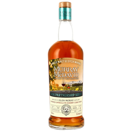 Glen Moray Cask Partnership Pedro Ximénez Sherry Barrique 8 Jahre 2017/2026 Scotch Whisky