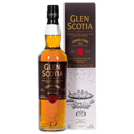 Glen Scotia Campbeltown Saga No. 1 Whiskyopolis Medium Peated 2011/2025 Campbeltown Single Malt Scotch Whisky