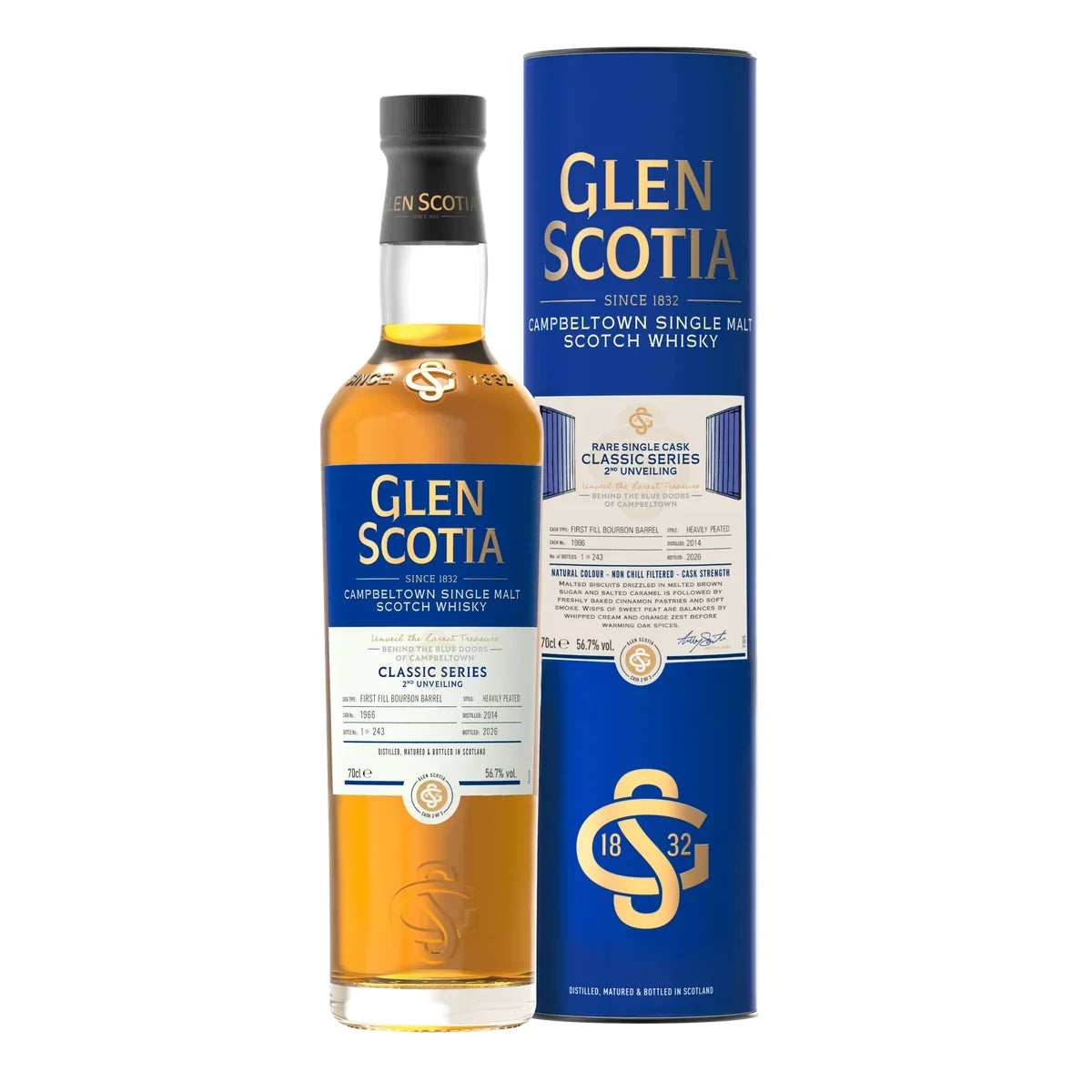 Glen Scotia Classic Series Heavily Peated 2014/2026 Campbeltown Whisky
