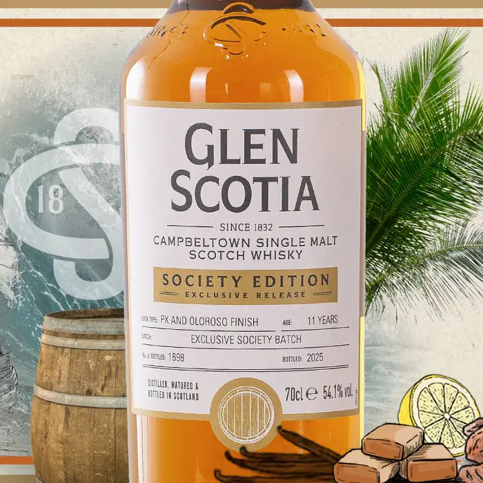 Glen Scotia Society Edition 11 Jahre Campbeltown Single Malt Scotch Whisky