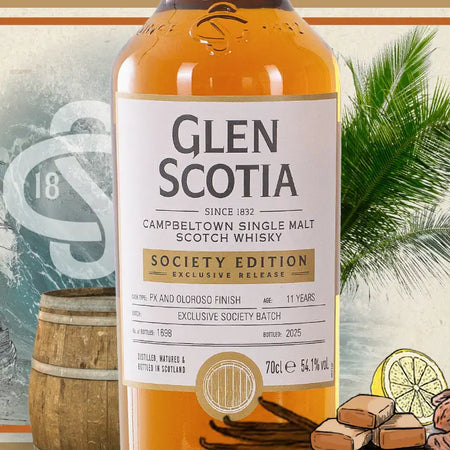 Glen Scotia Society Edition 11 Jahre Campbeltown Single Malt Scotch Whisky