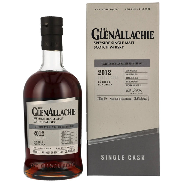 GlenAllachie Oloroso Sherry 11 Jahre 2012/2024 Speyside Single Malt Whisky
