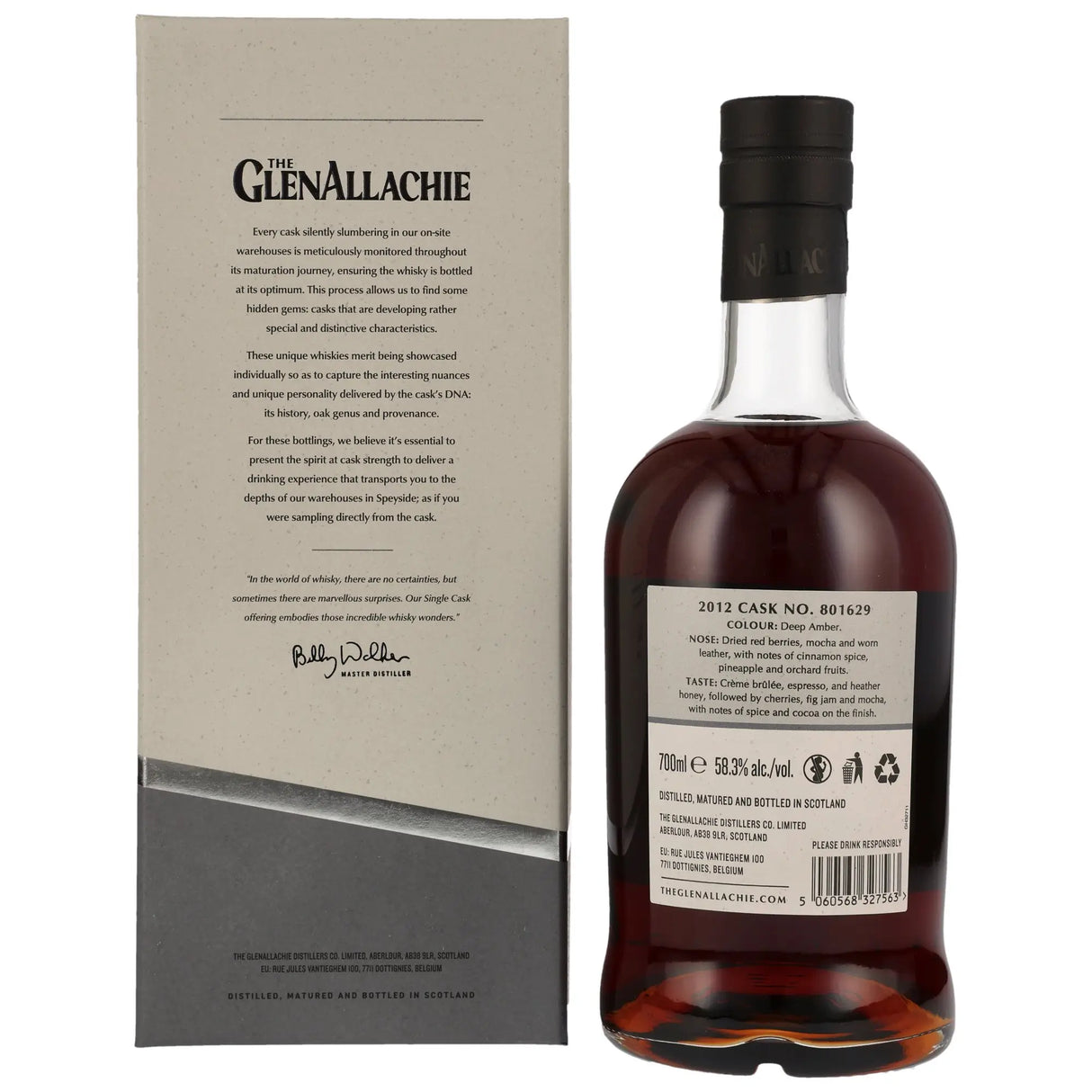 GlenAllachie Oloroso Sherry 11 Jahre 2012/2024 Speyside Whisky