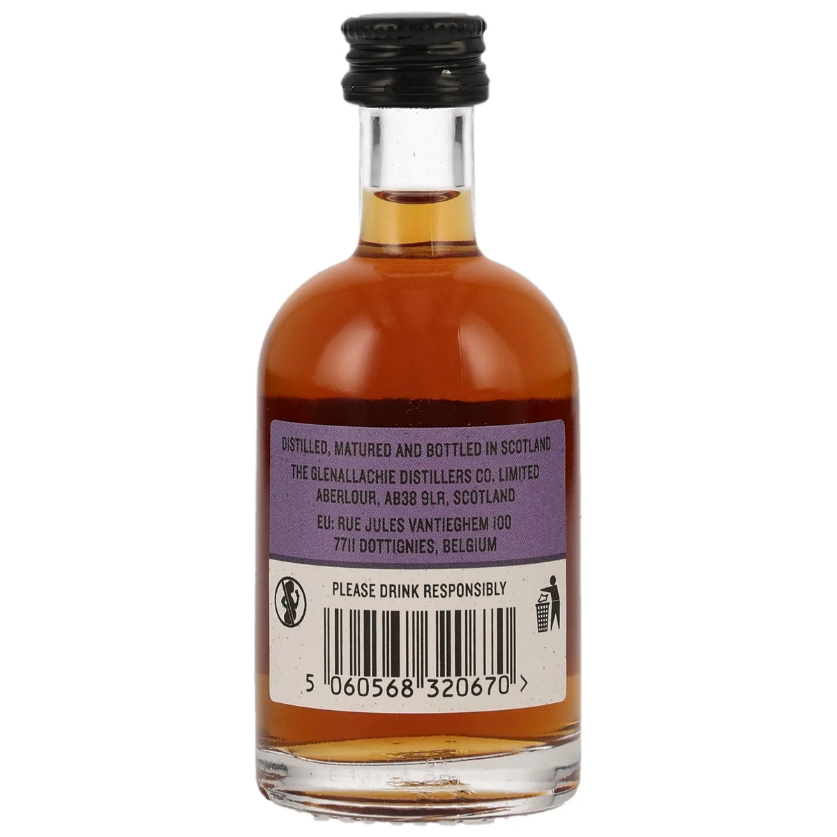 GlenAllachie 12 Jahre Miniatur Speyside Single Malt Scotch Whisky