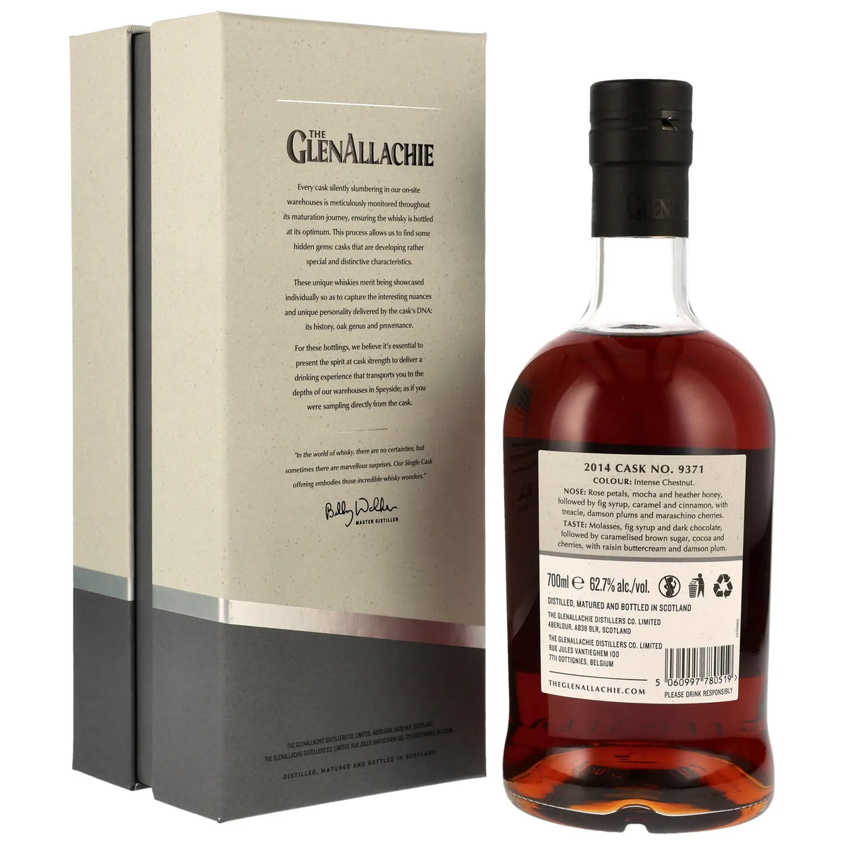 GlenAllachie Pedro Ximénez Sherry Hogshead 12 Jahre 2014/2026 Single Malt Whisky