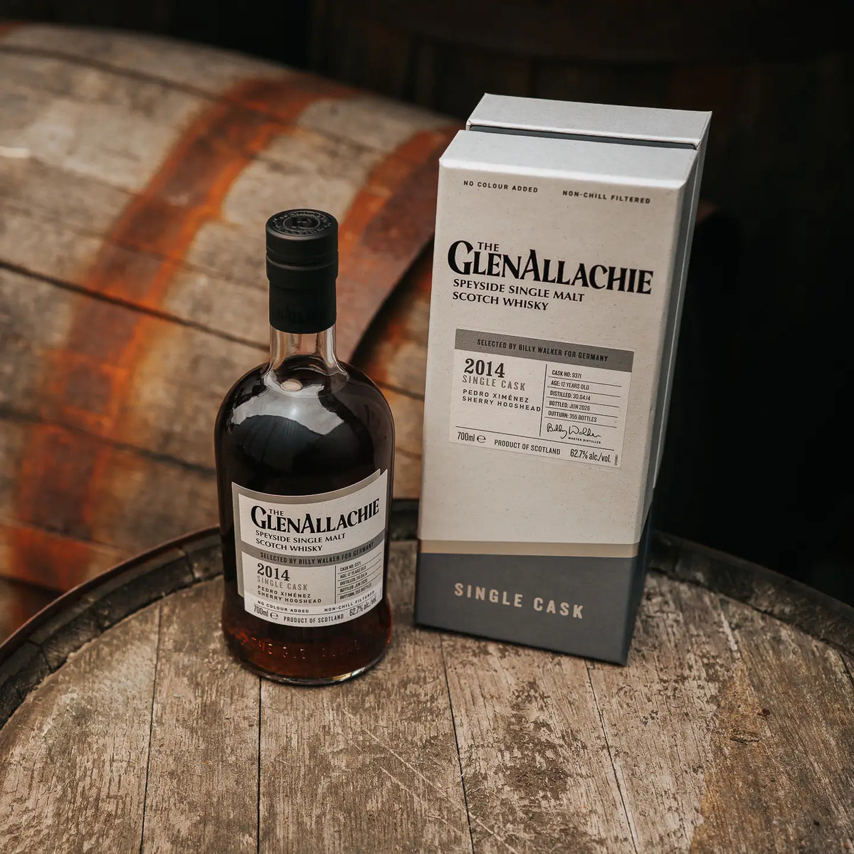 GlenAllachie Pedro Ximénez Sherry Hogshead 12 Jahre 2014/2026 Single Malt Whisky