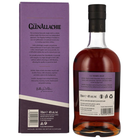 GlenAllachie 12 Jahre Speyside Single Malt Scotch Whisky
