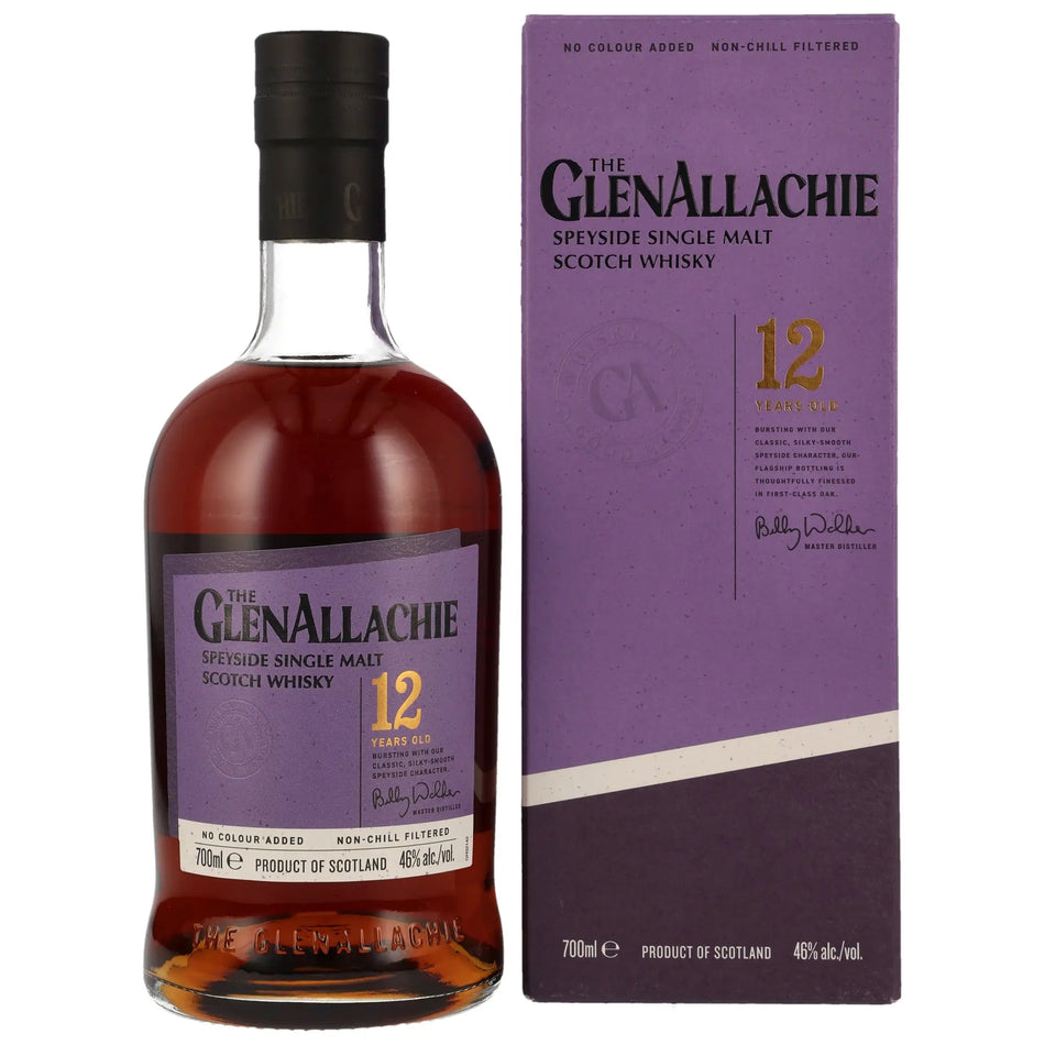 GlenAllachie 12 Jahre Speyside Single Malt Scotch Whisky