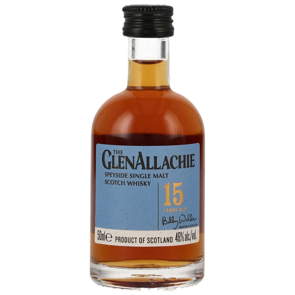 GlenAllachie 15 Jahre Miniatur Whisky