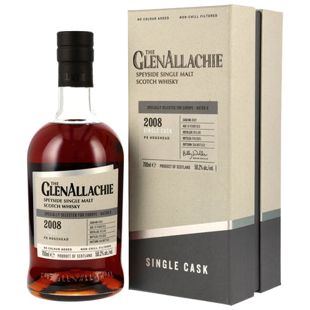 GlenAllachie PX Hogshead 16 Jahre 2008/2025 Speyside Single Malt Scotch Whisky