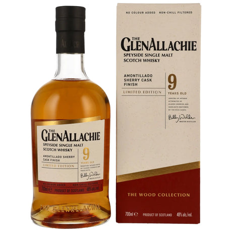 GlenAllachie Amontillado Sherry Cask Finish 9 Jahre Speyside Single Malt Whisky