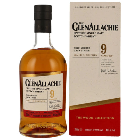 GlenAllachie Fino Sherry Cask Finish 9 Jahre Speyside Single Malt Whisky