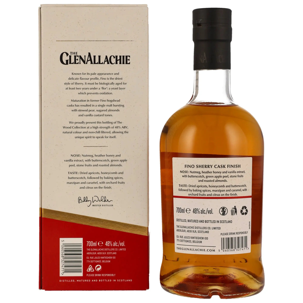 GlenAllachie Fino Sherry Cask Finish 9 Jahre Speyside Whisky