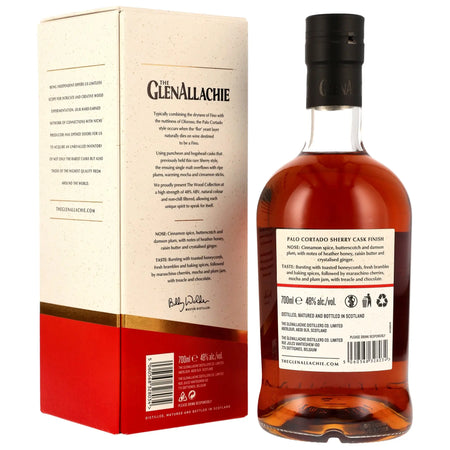 GlenAllachie Palo Cortado Sherry Cask Finish 11 Jahre Speyside Whisky