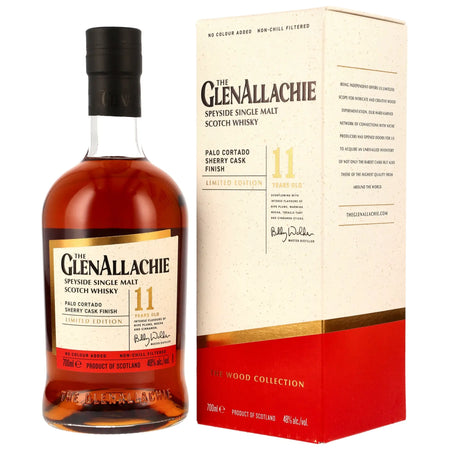 GlenAllachie Palo Cortado Sherry Cask Finish 11 Jahre Speyside Whisky