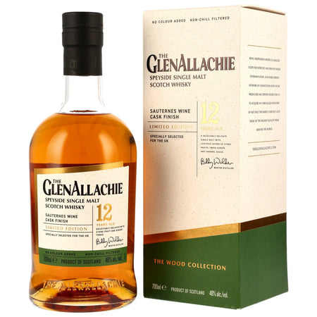 GlenAllachie Sauternes Wine Cask Finish 12 Jahre peyside Single Malt Scotch Whisky