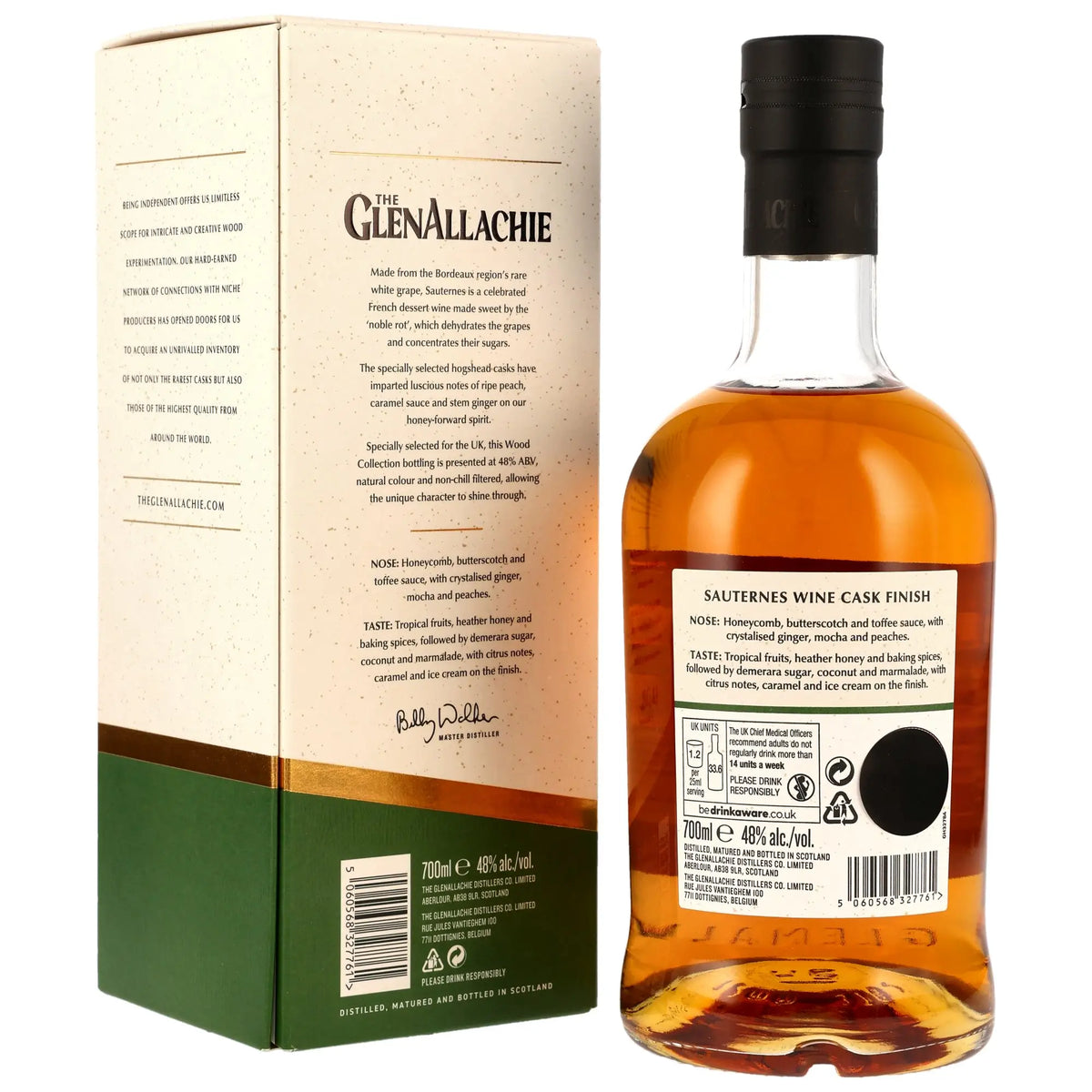GlenAllachie Sauternes Wine Cask Finish 12 Jahre peyside Single Malt Scotch Whisky