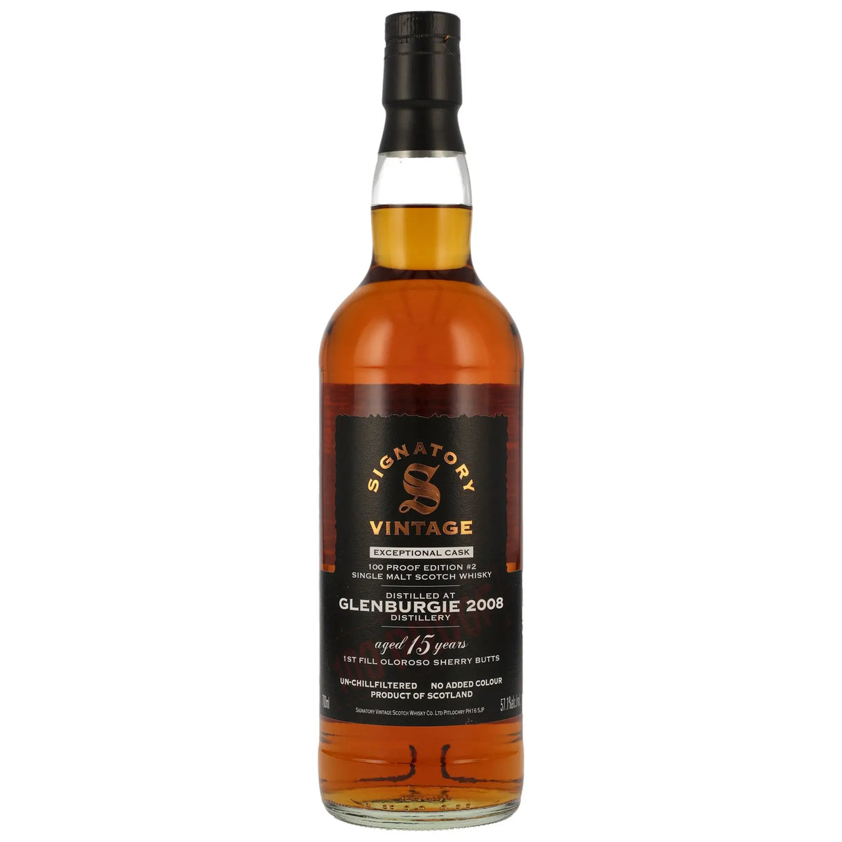 Glenburgie 100 Proof Exceptional Cask Edition #2 15 Jahre 2008/2024 Speyside Single Malt Whisky