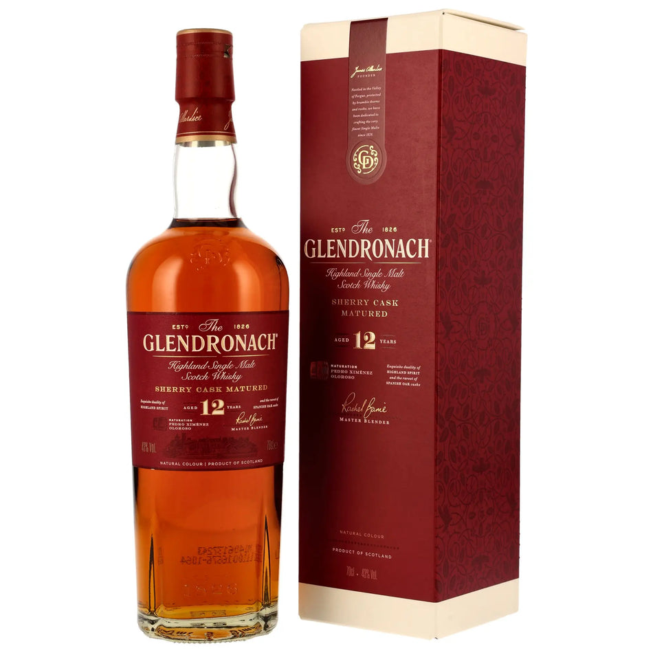 Glendronach Sherry Cask Matured 12 Jahre Single Malt Whisky