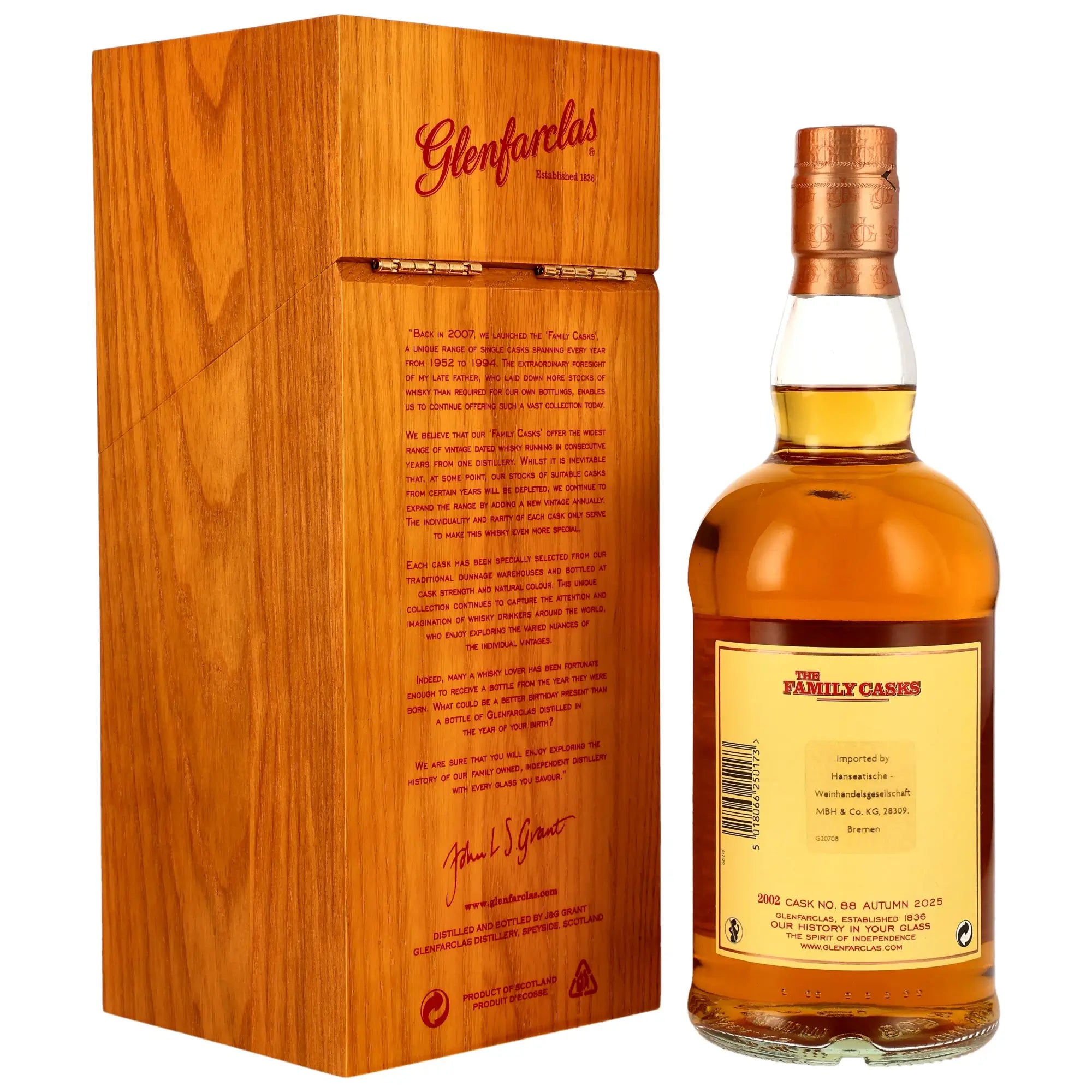 Glenfarclas Family Casks A25 2002/2025 Single Malt Whisky