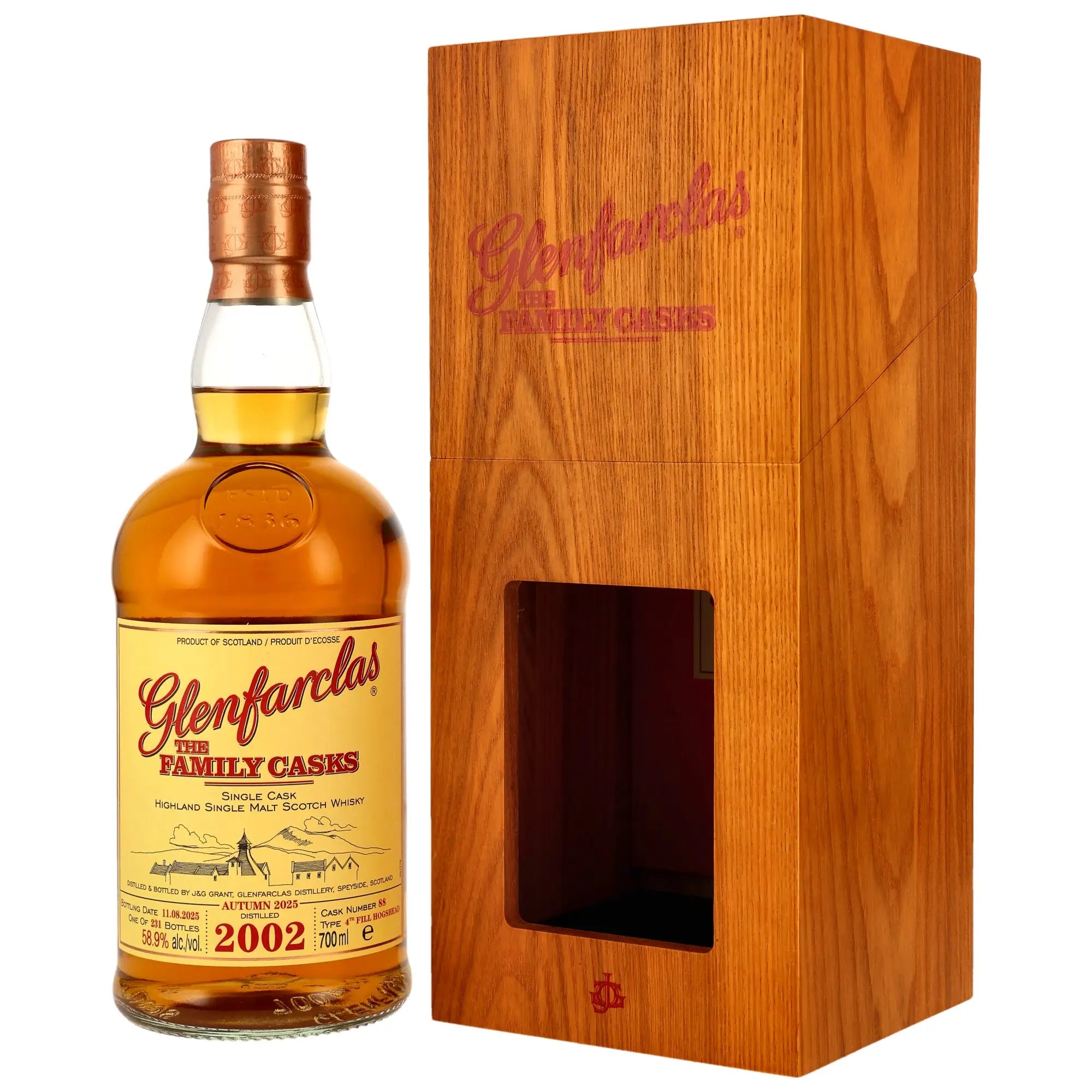 Glenfarclas Family Casks A25 2002/2025 Single Malt Whisky