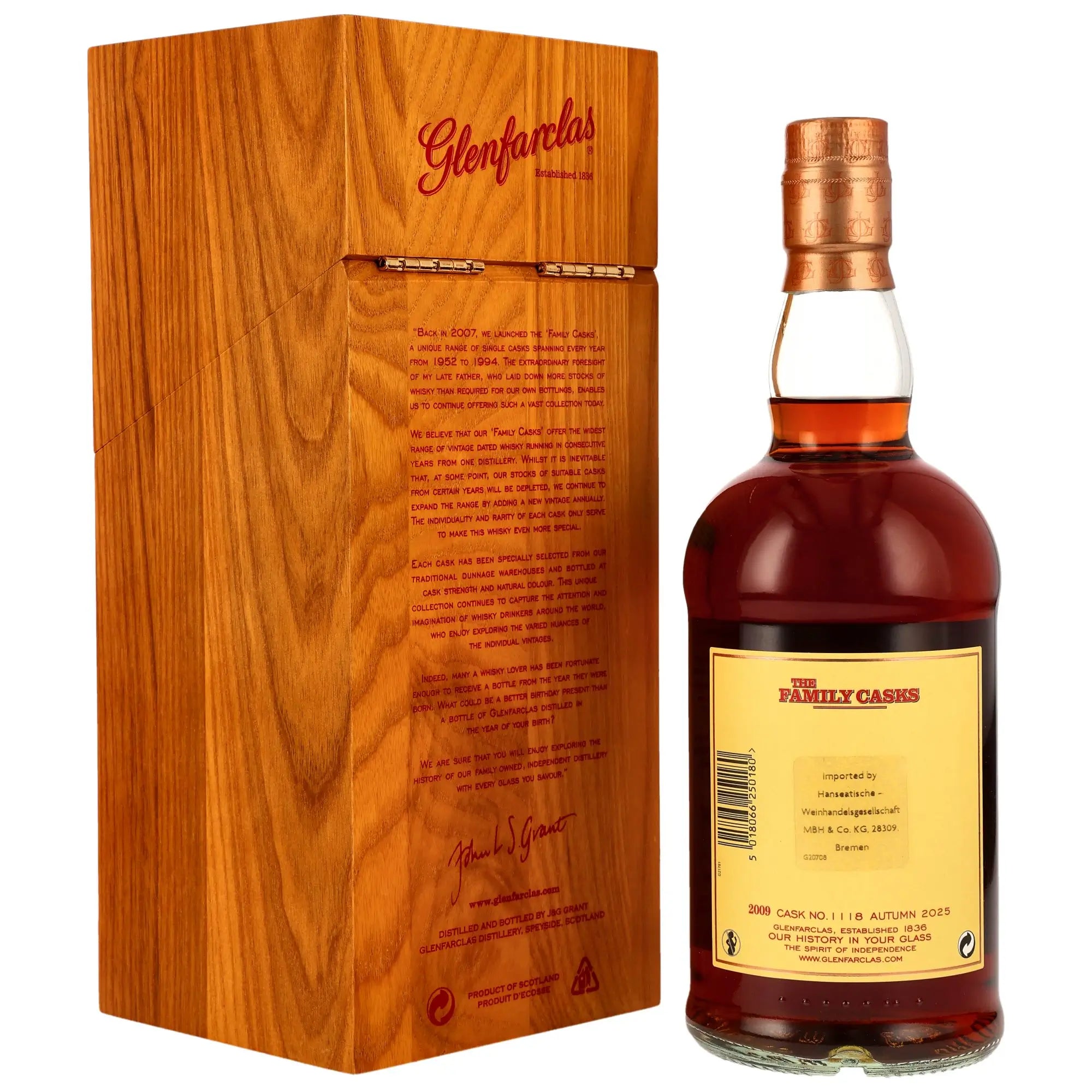 Glenfarclas Family Casks A25 2009/2025 Single Malt Whisky