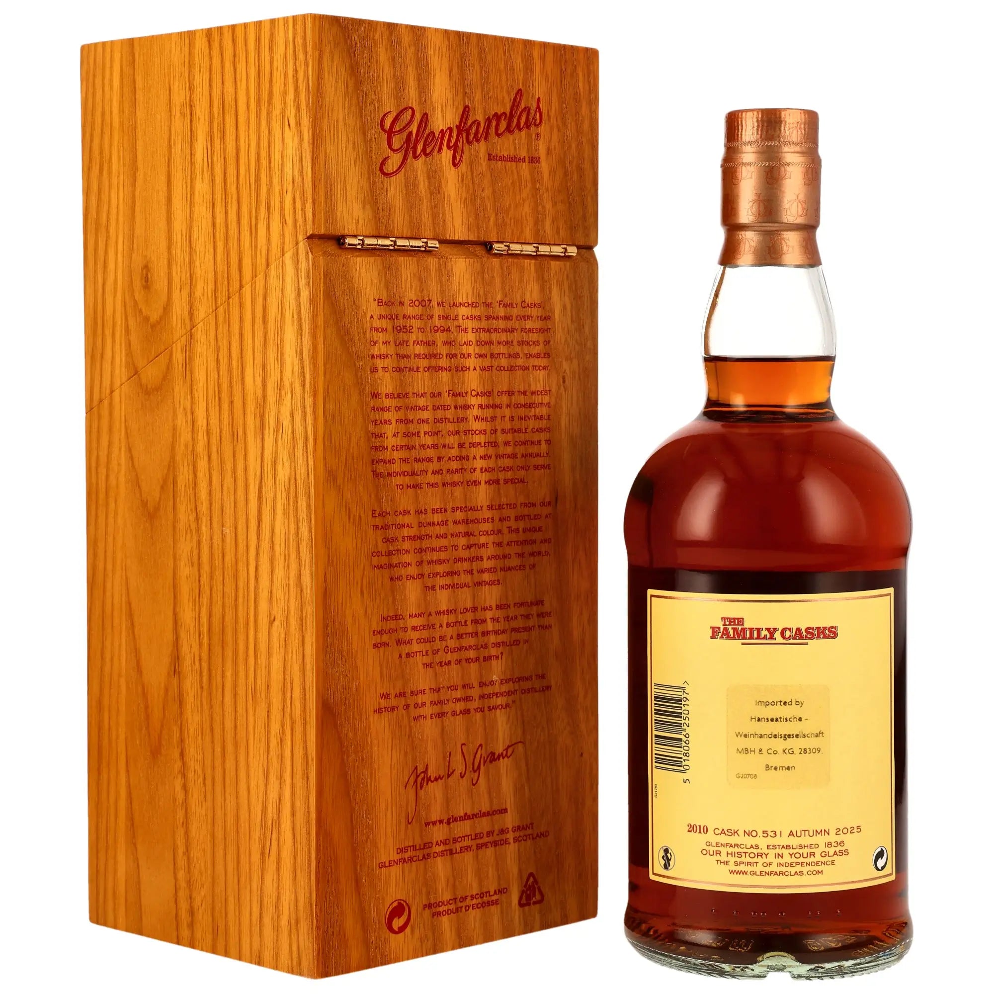 Glenfarclas Family Casks A25 2010/2025 Single Malt Whisky