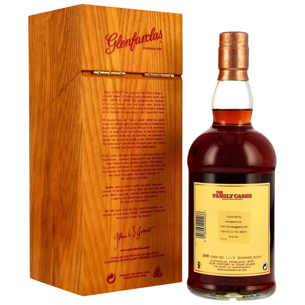 Glenfarclas Family Casks S24 2009/2024 Single Malt Scotch Whisky