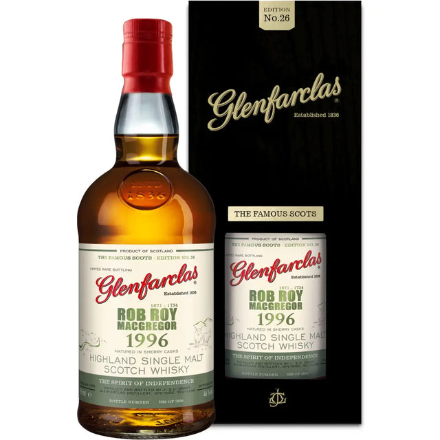 Glenfarclas The Famous Scots Edition No. 26 Rob Roy 1996/2024