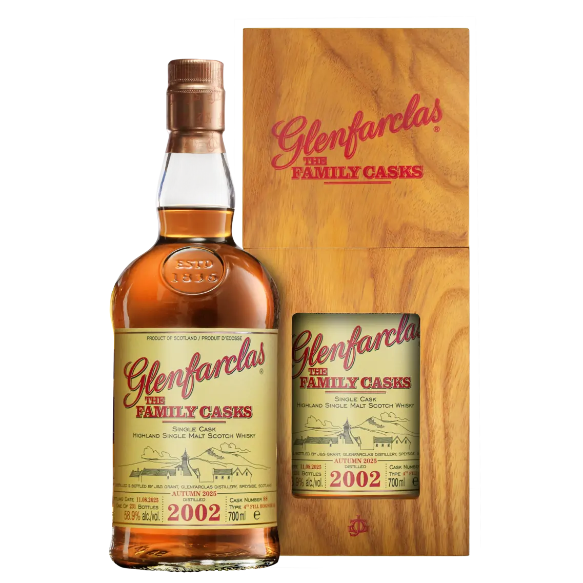 Glenfarclas Family Casks A25 2002/2025 Single Malt Whisky