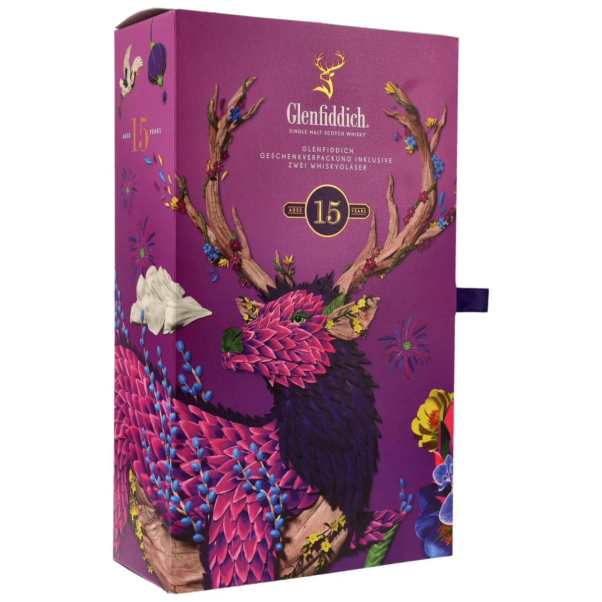 Glenfiddich Our Solera Fifteen 15 Jahre Limited Design Set Speyside Single Malt Scotch Whisky