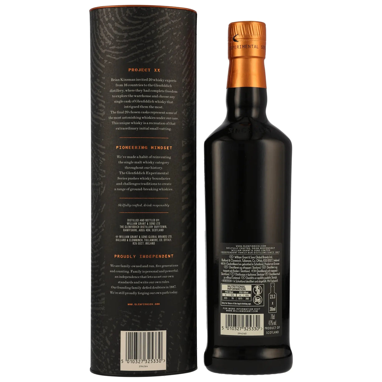 Glenfiddich Project XX Speyside Single Malt Scotch Whisky