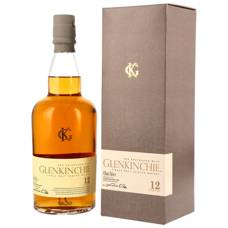 Glenkinchie 12 Jahre Lowland Single Malt Scotch Whisky mit Verpackung