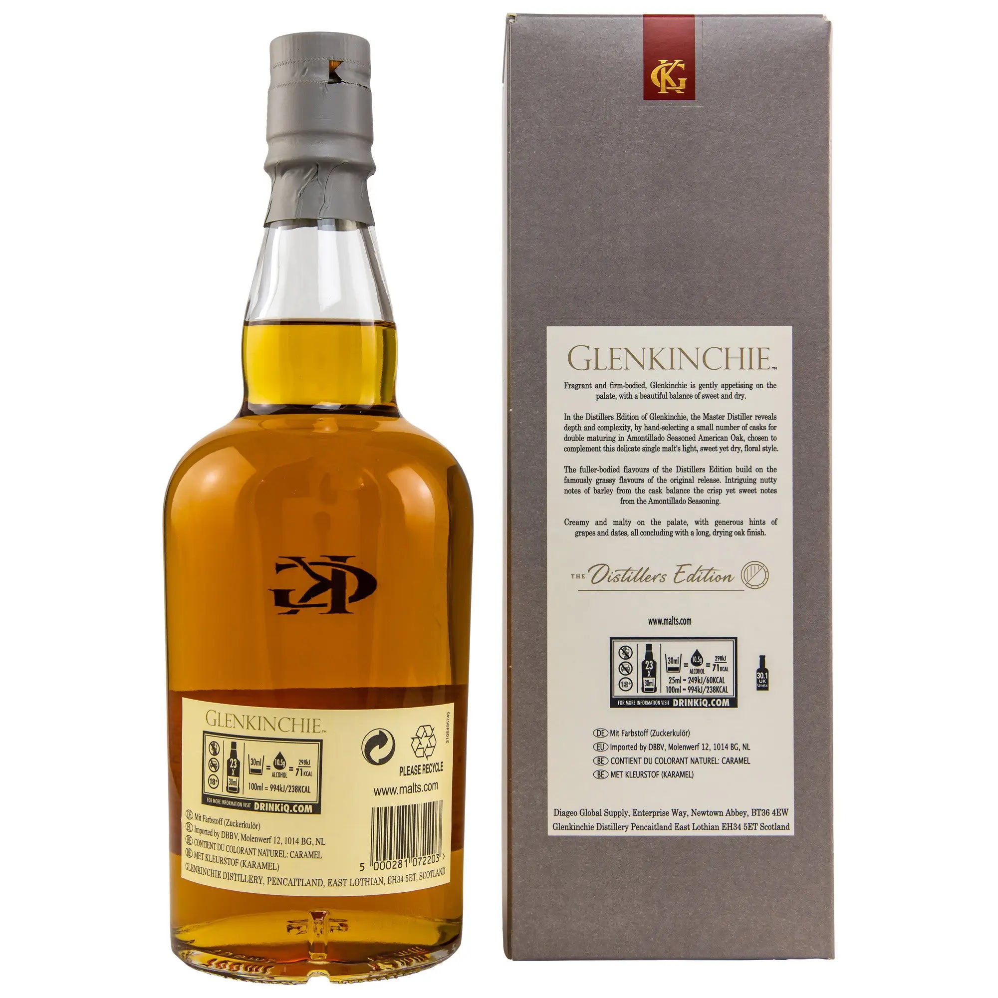 Glenkinchie Distillers Edition Lowland Single Malt Scotch Whisky