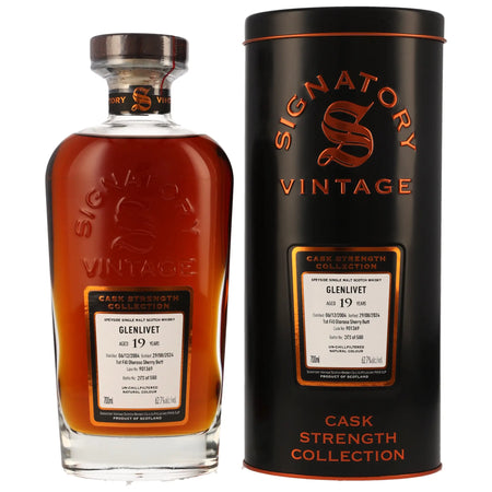Glenlivet Cask Strength 19 Jahre 2004/2024 Speyside Single Malt Scotch Whisky