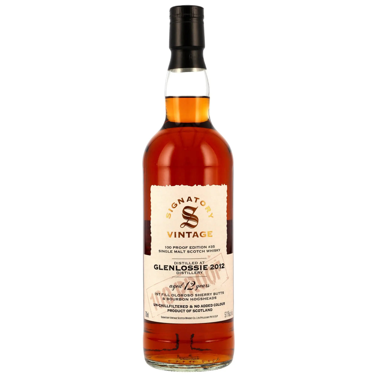 Glenlossie 100 Proof Edition #35 12 Jahre 2012/2025 Speyside Single Malt Scotch Whisky