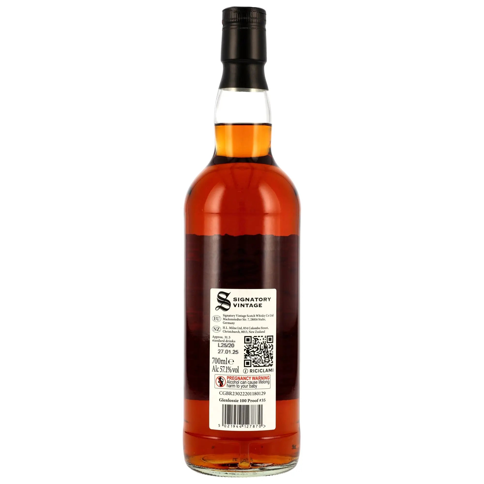 Glenlossie 100 Proof Edition #35 12 Jahre 2012/2025 Speyside Single Malt Scotch Whisky