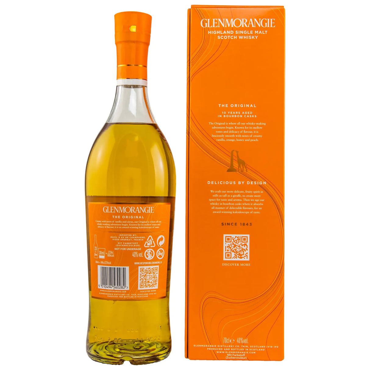 Glenmorangie The Original 10 Jahre Highland Whisky