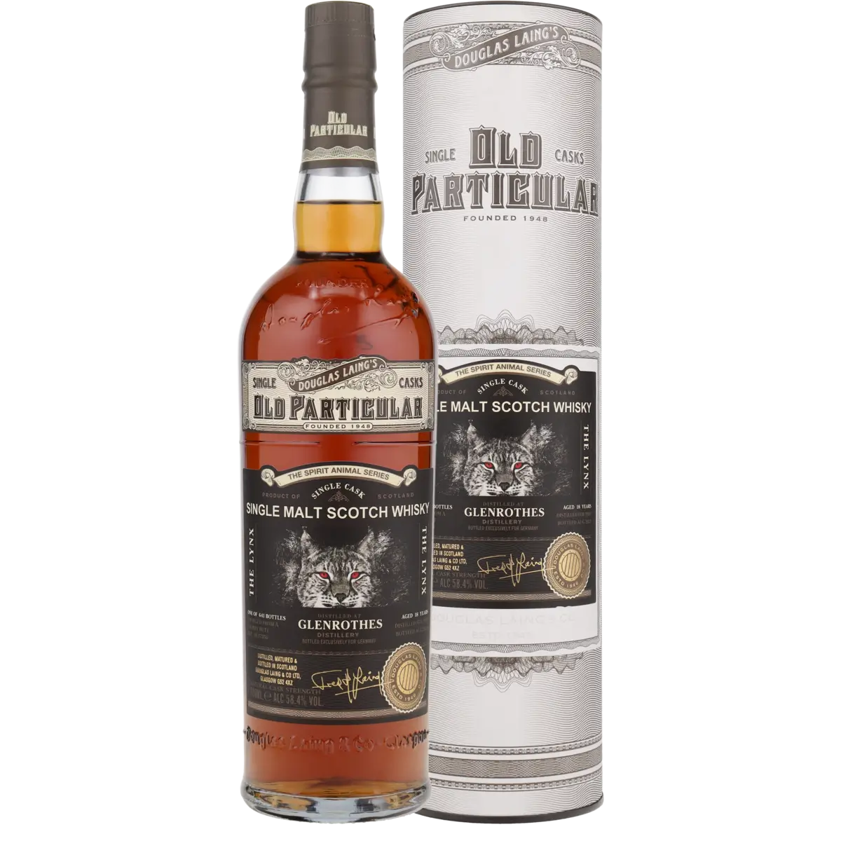 Glenrothes Old Particular The Spirit Animal Series The Lynx 18 Jahre 2005/2023