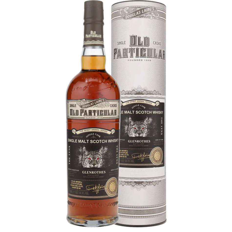 Glenrothes Old Particular The Spirit Animal Series The Lynx 18 Jahre 2005/2023