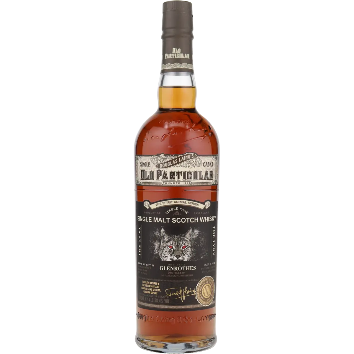 Glenrothes Old Particular The Spirit Animal Series The Lynx 18 Jahre 2005/2023