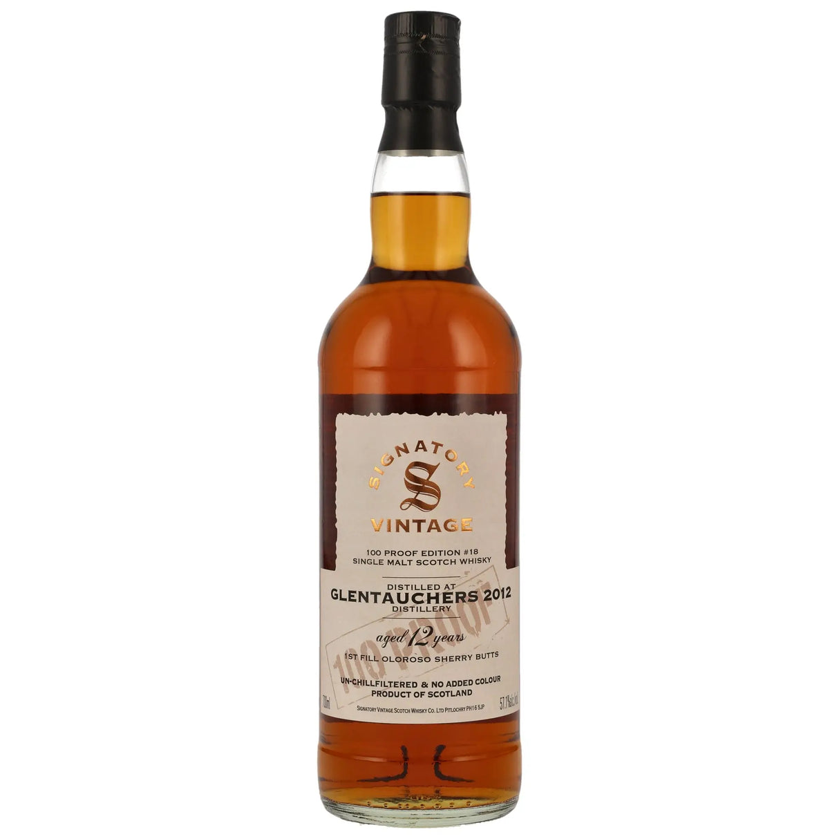 Glentauchers 100 Proof Edition #18 12 Jahre 2012/2024 Speyside Single Malt Scotch Whisky