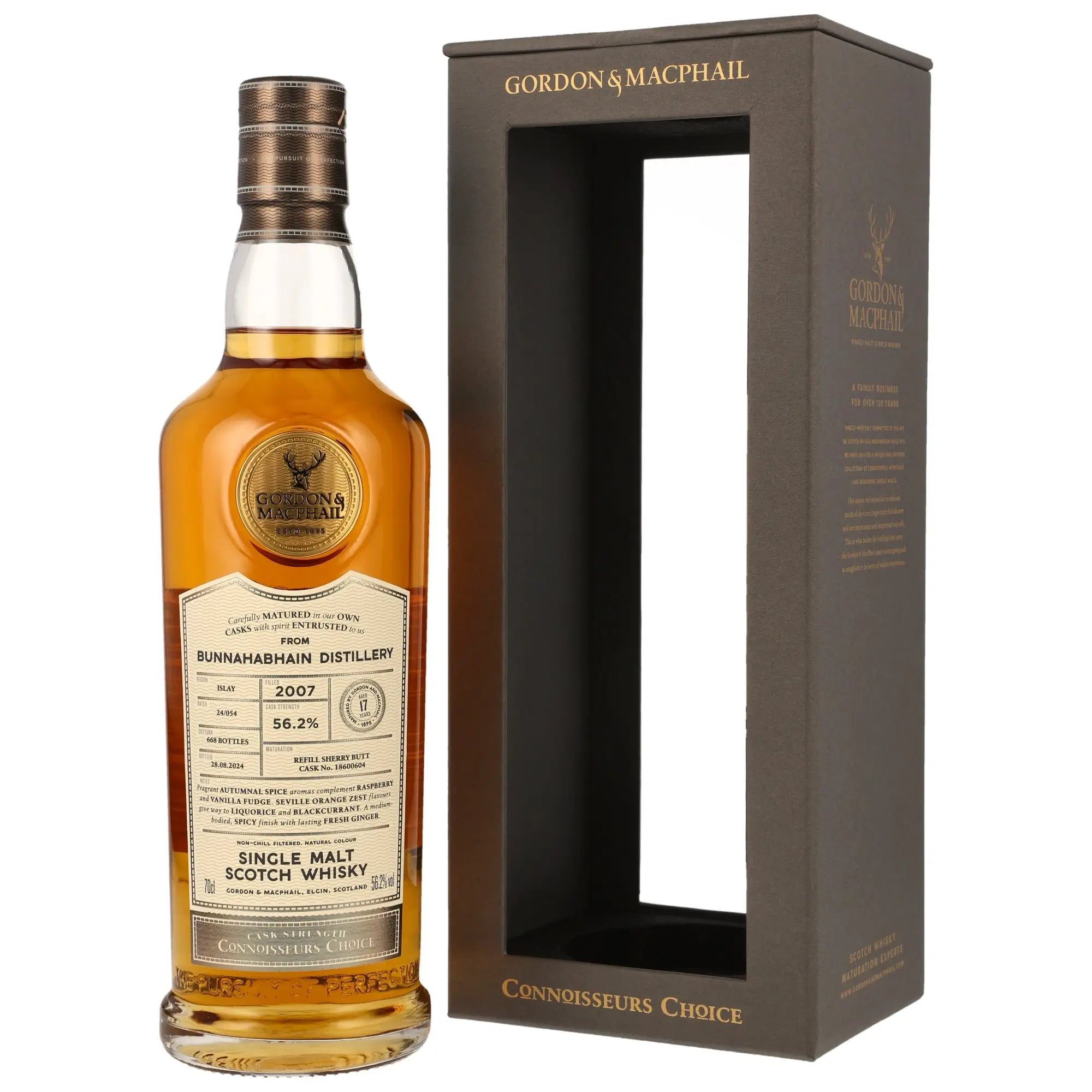 Bunnahabhain Connoisseurs Choice 17 Jahre 2007/2024 Islay Single Malt Scotch Whisky