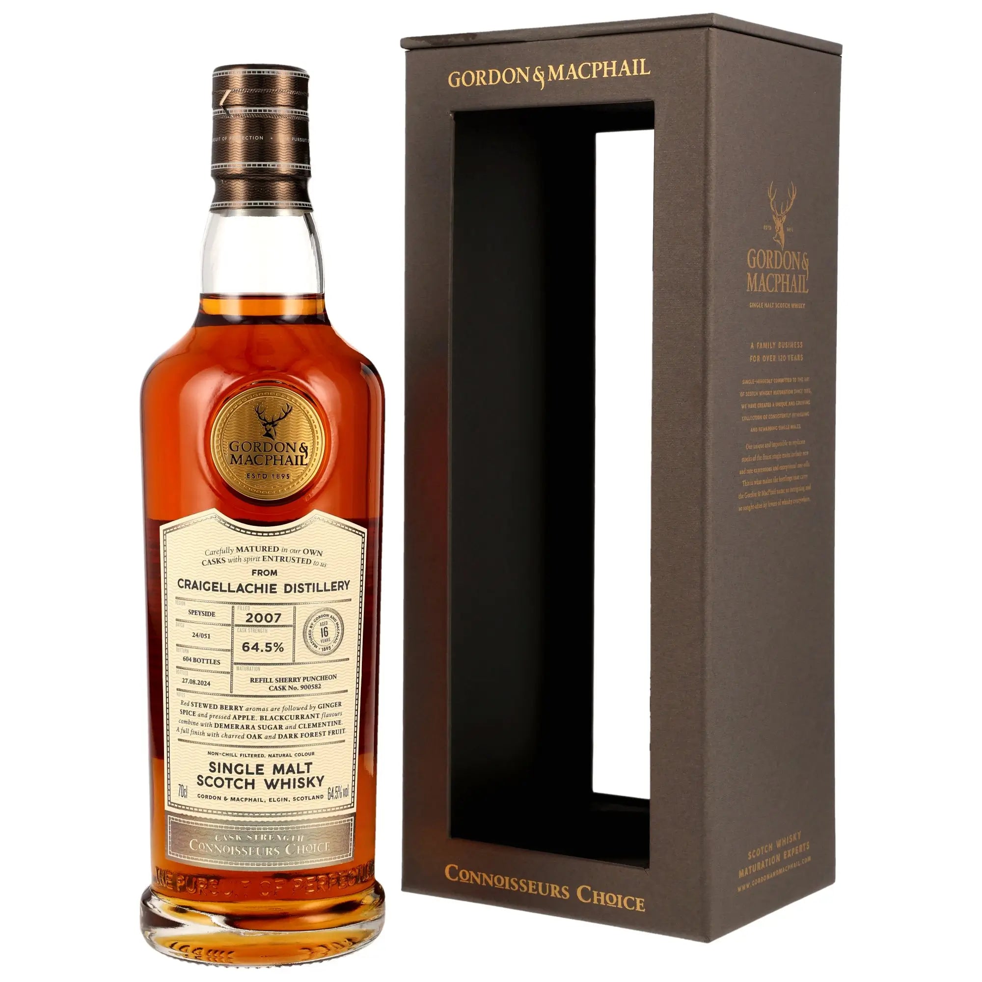 Craigellachie Connoisseurs Choice 16 Jahre 2007/2024 Speyside Single Malt Scotch Whisky