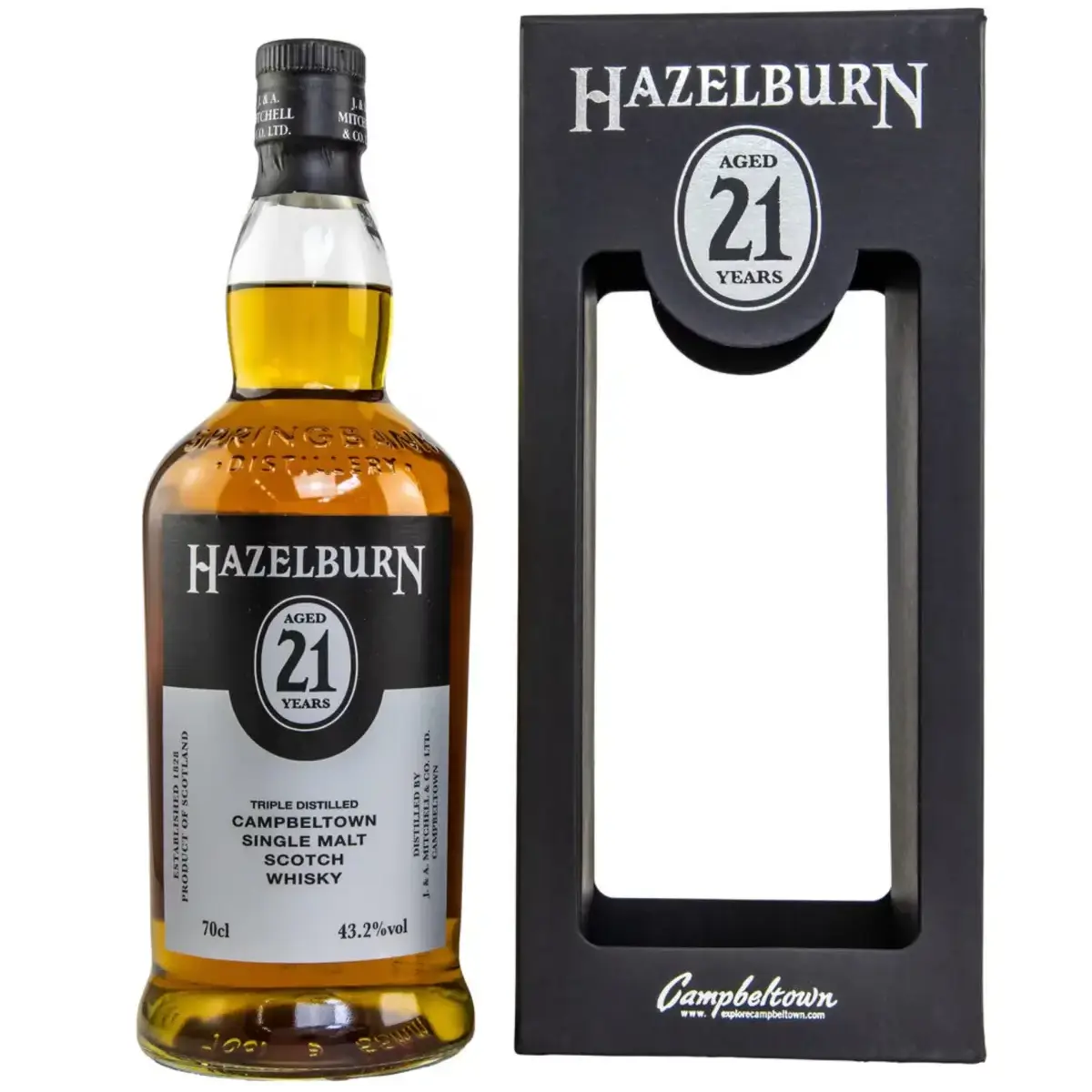 Hazelburn 21 Jahre Single Malt Scotch Whisky