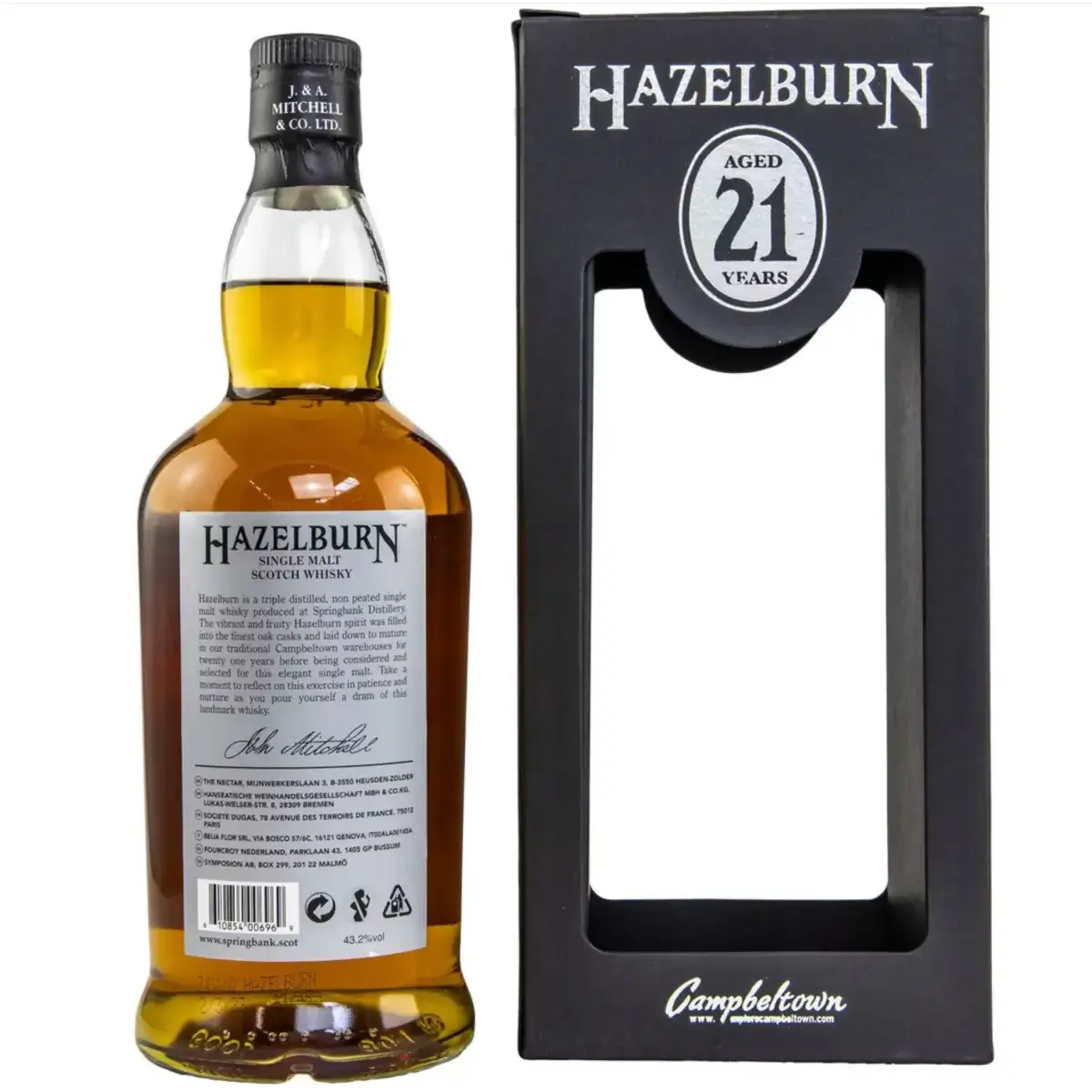 Hazelburn 21 Jahre Single Malt Scotch Whisky