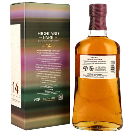 Highland Park Land of Orkney 14 Jahre ingle Malt Whisky