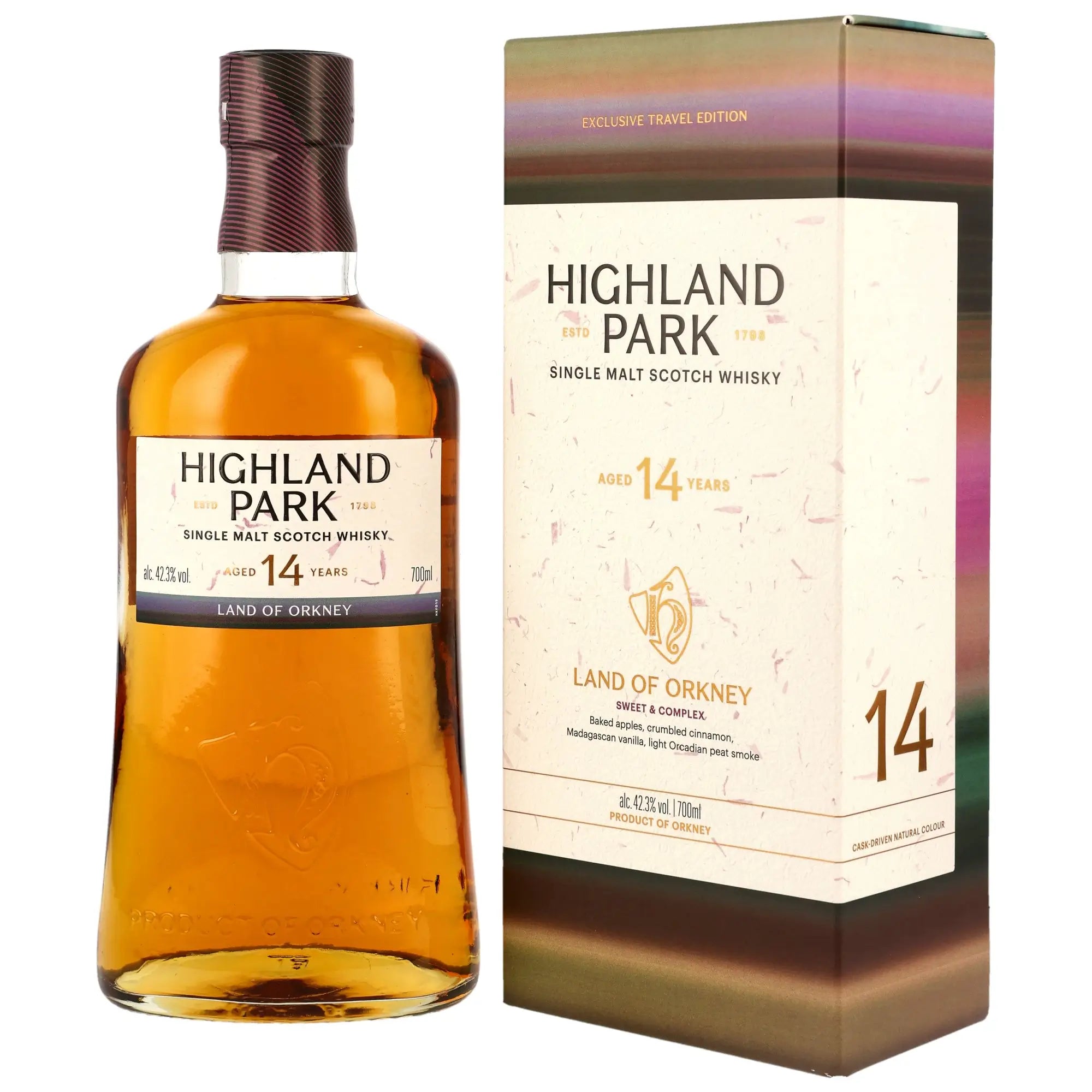 Highland Park Land of Orkney 14 Jahre ingle Malt Whisky